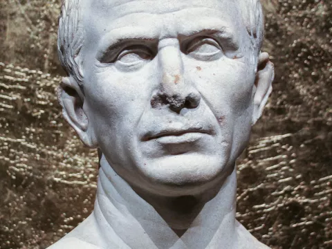 Presumed bust of Julius Caesar, known as “Caesar of Arles”