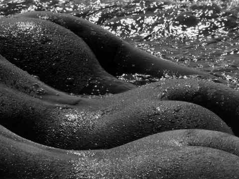 Les Géantes, 1978 by Lucien Clergue