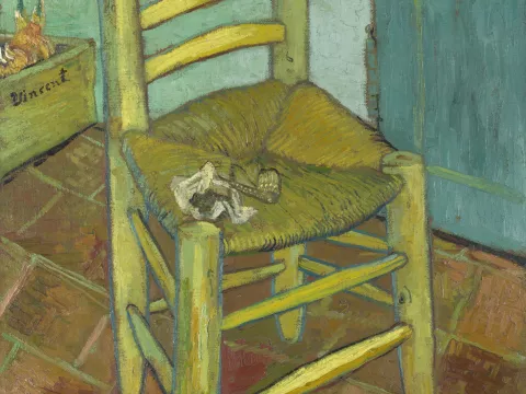 Van Gogh's Chair, 1888. National Gallery, London